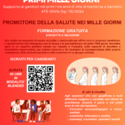 Promotore della salute nei mille giorni - Marzo 2025
